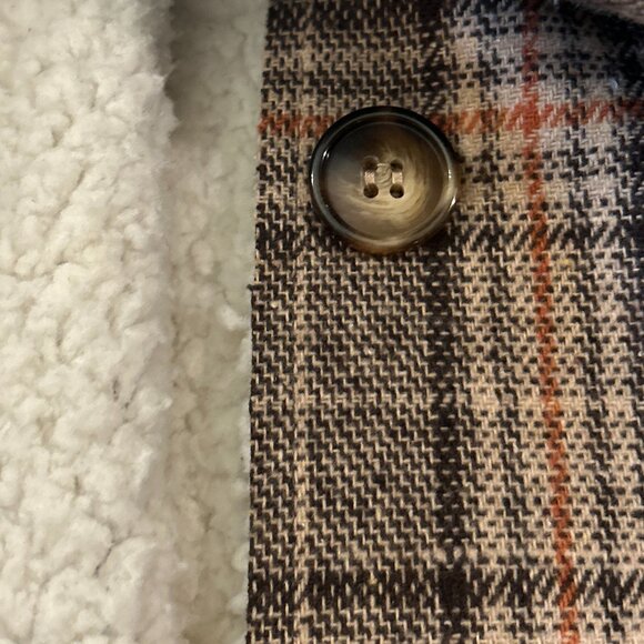 Brown Plaid Cape OSFM Academia Heritage Preppy English Countryside Western - Picture 5 of 8